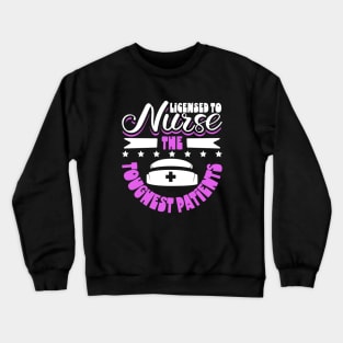 Licensed to nurse - correctional care Crewneck Sweatshirt